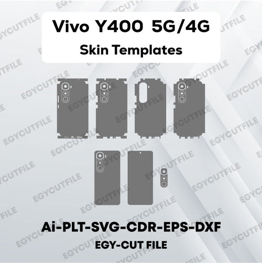 Vivo Y400 4G-5G Vector Skin Cut Files