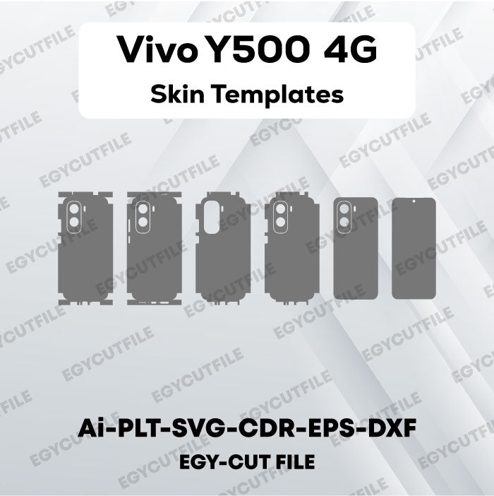 Vivo Y500 4G Vector Skin Cut Files