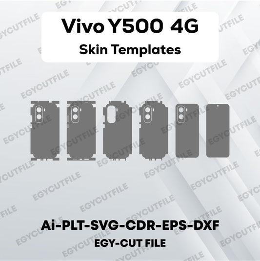 Vivo Y500 4G Vector Skin Cut Files