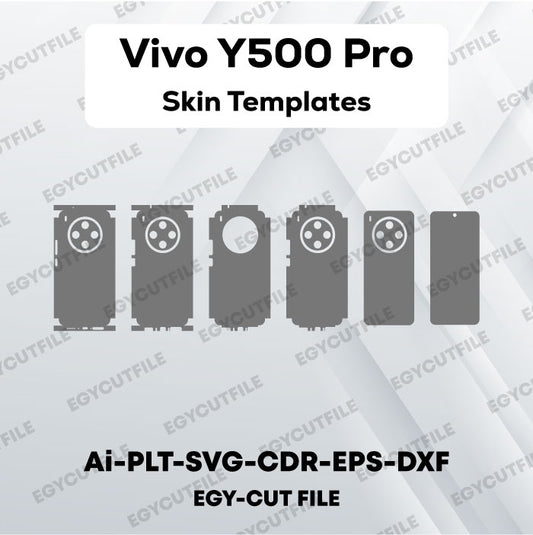 Vivo Y500 Pro Vector Skin Cut Files