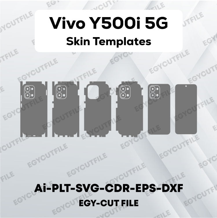 Vivo Y500i 5G Vector Skin Cut Files