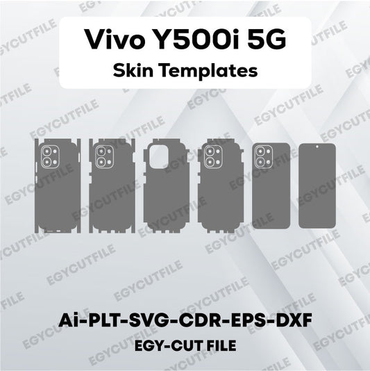 Vivo Y500i 5G Vector Skin Cut Files
