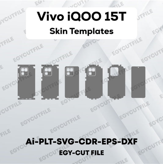 Vivo iQOO 15T Vector Skin Cut Files