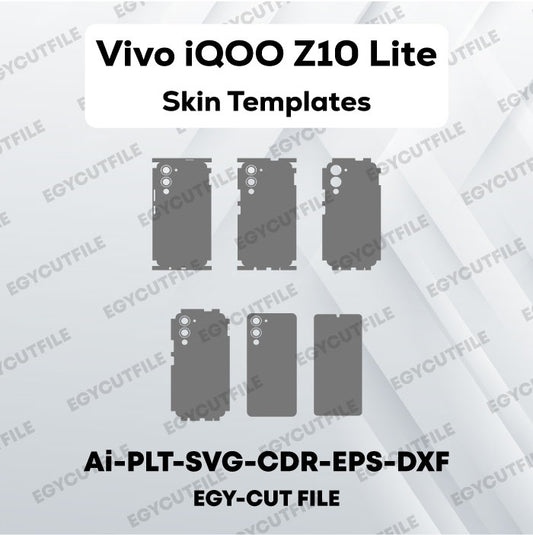 Vivo iQOO Z10 Lite Vector Skin Cut Files