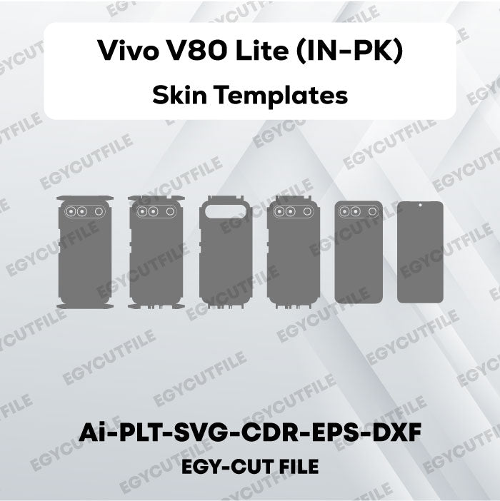 Vivo V80 Lite (IN-PK) Vector Skin Cut Files