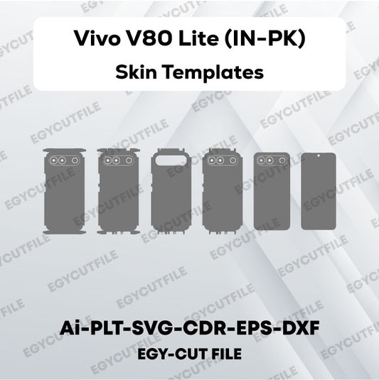 Vivo V80 Lite (IN-PK) Vector Skin Cut Files