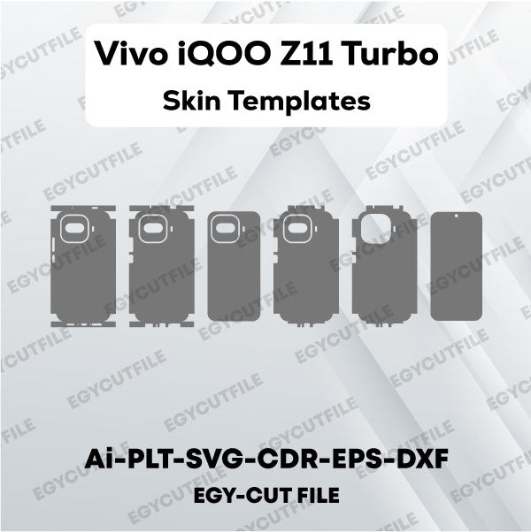 Vivo iQOO Z11 Turbo Vector Skin Cut Files
