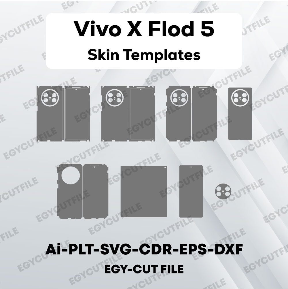 Vivo x Flod5 Vector Skin Cut Files