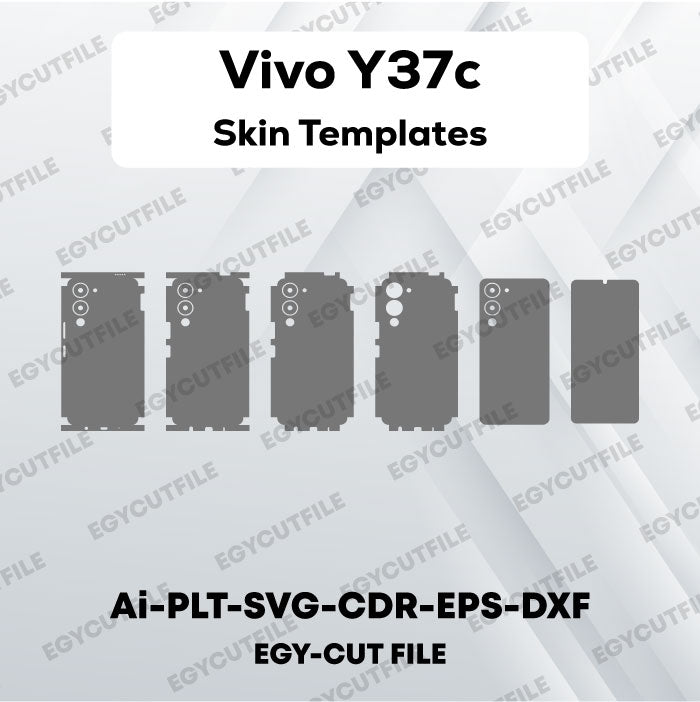 Vivo Y37c Vector Skin Cut Files