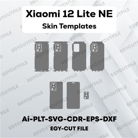 Xiaomi 12 Lite NE Vector Skin Cut Files