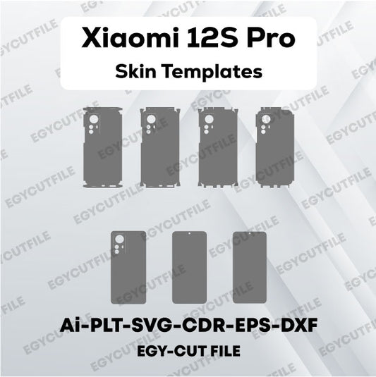 Xiaomi 12S Pro Vector Skin Cut Files