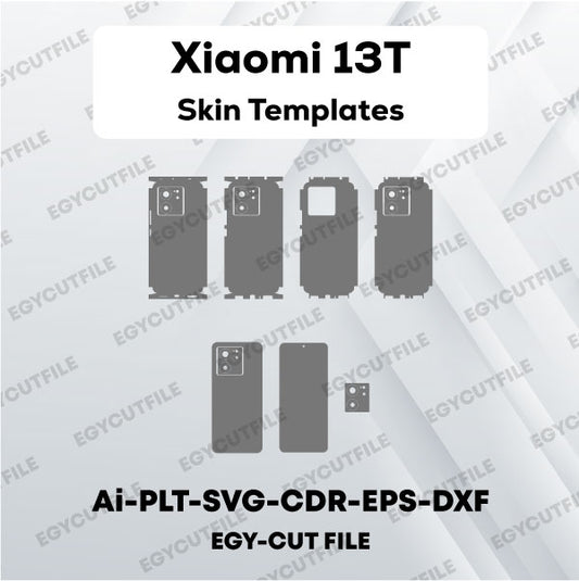 Xiaomi 13T Vector Skin Cut Files