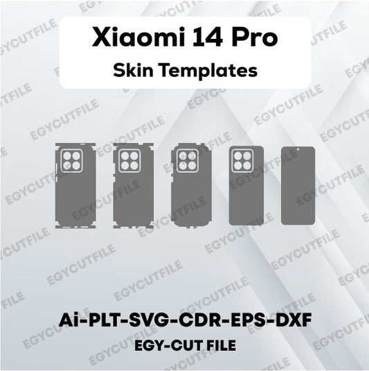 Xiaomi 14 Pro Vector Skin Cut Files