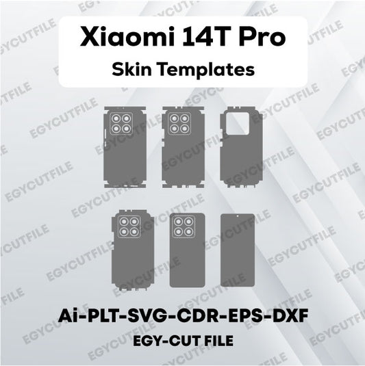 Xiaomi 14T Pro Vector Skin Cut Files