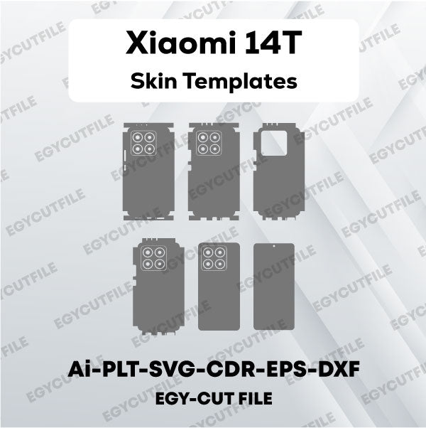 Xiaomi 14T Vector Skin Cut Files