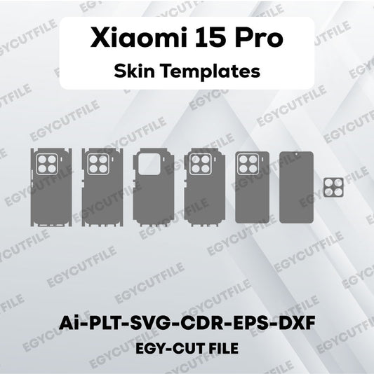 Xiaomi 15 Pro Vector Skin Cut Files