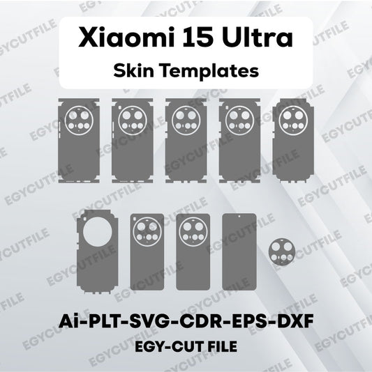 Xiaomi 15 Ultra Vector Skin Cut Files