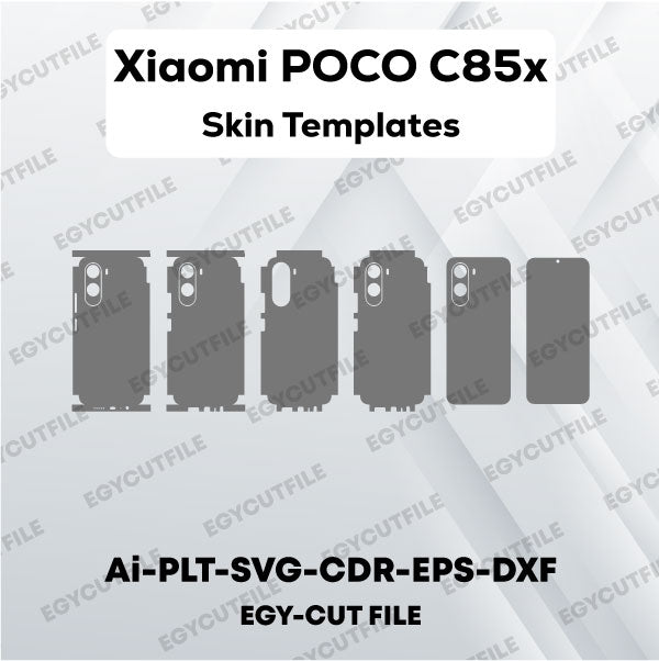 Xiaomi POCO C85x Vector Skin Cut Files