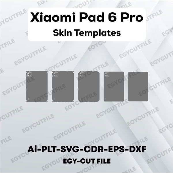 Xiaomi Pad 6 Pro Vector Skin Cut Files – EGY CUTFILE