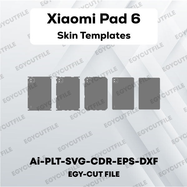 Xiaomi Pad 6 Vector Skin Cut Files