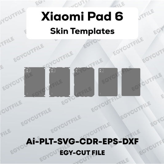 Xiaomi Pad 6 Vector Skin Cut Files