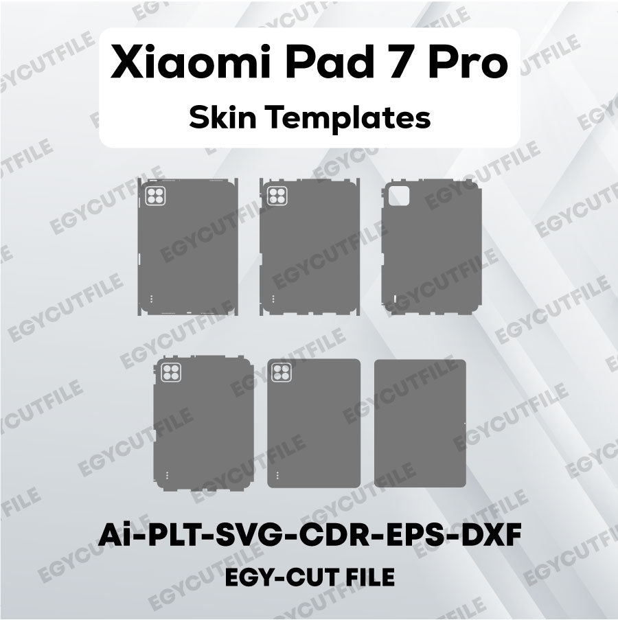 Xiaomi Pad 7 Pro Vector Skin Cut Files