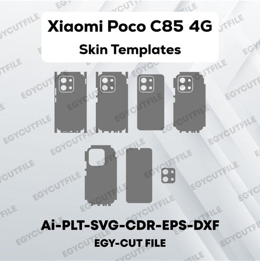 Xiaomi Poco C85 4G Vector Skn Cut Files