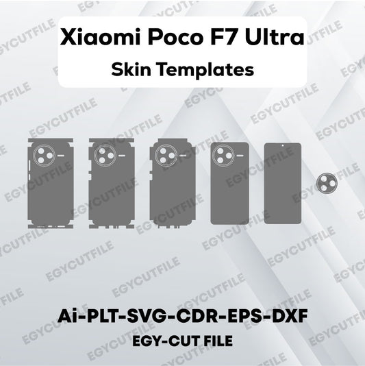 Xiaomi Poco F7 Ultra Vector Skin Cut Files