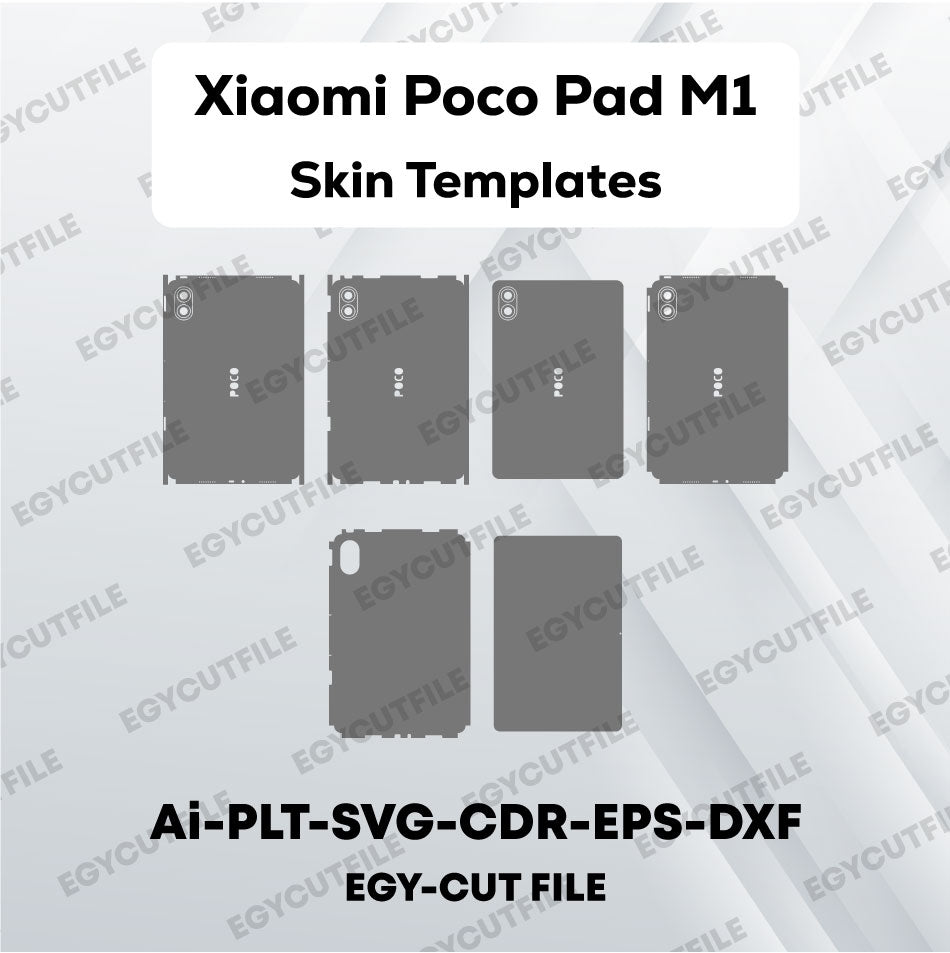 Xiaomi Poco Pad M1 Vector Skin Cut Files