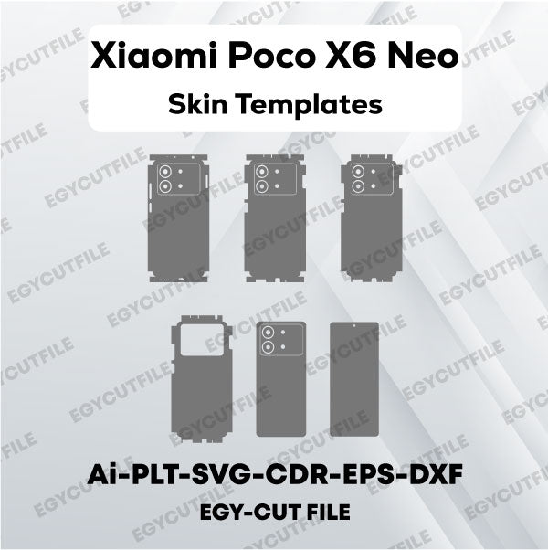 Xiaomi Poco X6 Neo Vector Skin Cut Files