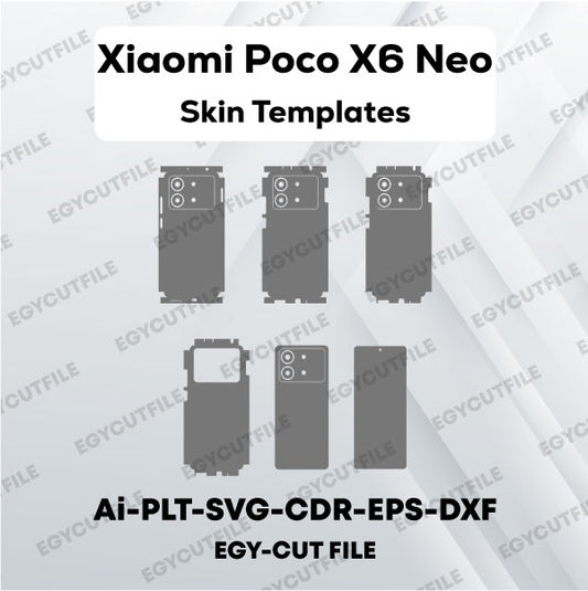 Xiaomi Poco X6 Neo Vector Skin Cut Files