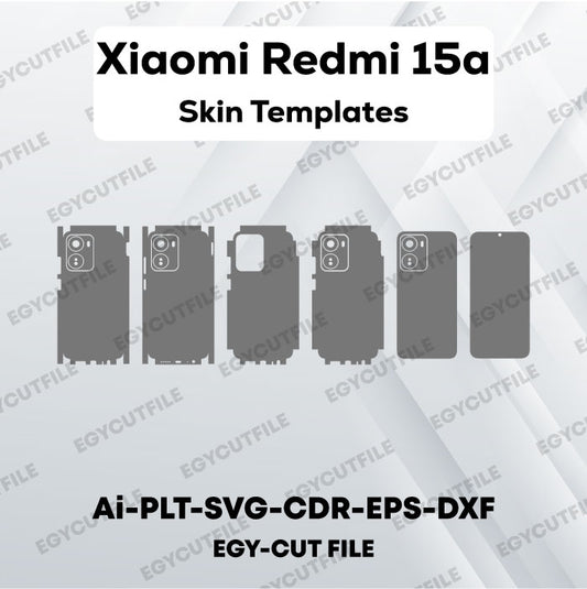 Xiaomi Redmi 15a Vector Skin Cut Files