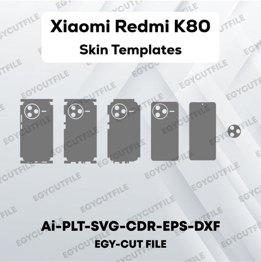 Xiaomi Redmi K80 Vector Skin Cut Files