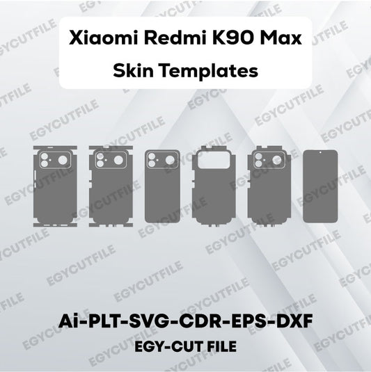 Xiaomi Redmi K90 Max Vector Skin Cut Files