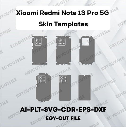 Xiaomi Redmi Note 13 Pro Vector Skin Cut Files