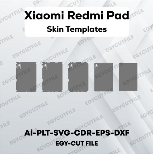 Xiaomi Redmi Pad Vector Skin Cut Files