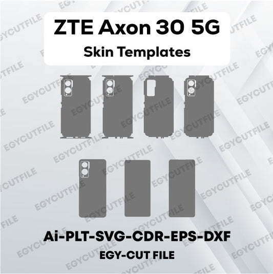 ZTE Axon 30 5G Vector Skin Cut FIles