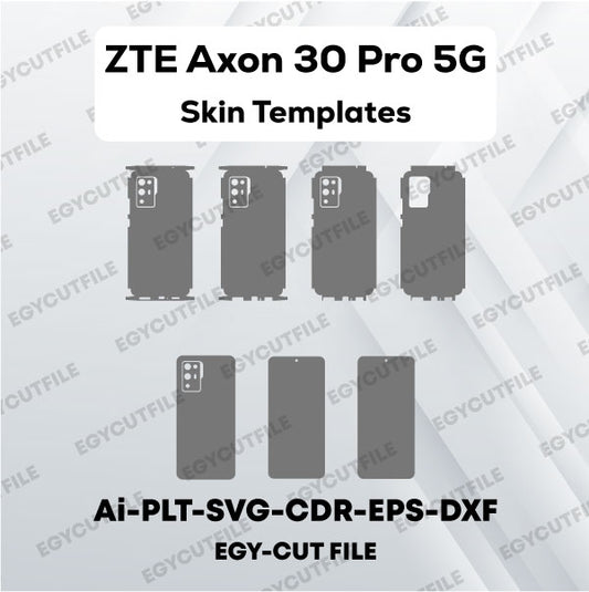 ZTE Axon 30 Pro 5G Vector Skin Cut Files