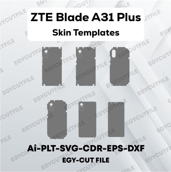 ZTE Blade A31 Plus Vector Skin Cut Files