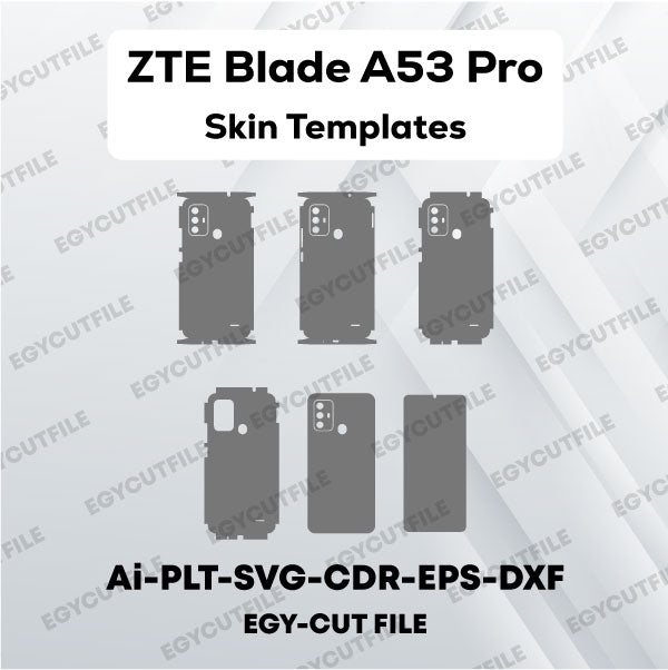 ZTE Blade A53 Pro Vector Skin Cut Files