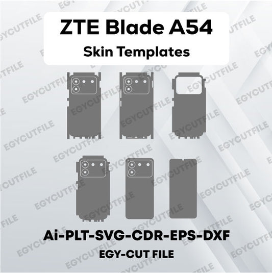 ZTE Blade A54 Vector Skin Cut Files