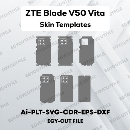 ZTE Blade V50 Vita Vector Skin Cut Files