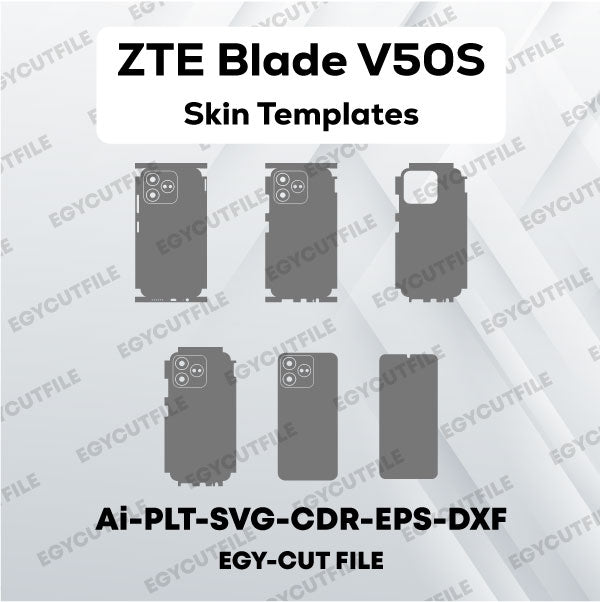 ZTE Blade V50S Vector Skin Cut Files