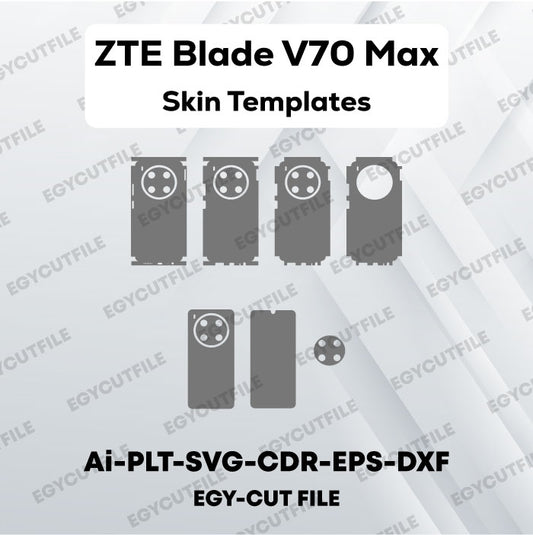 ZTE Blade V70 Max Vector Skin Cut Files