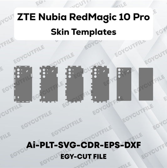 ZTE Nubia RedMagic 10 Pro Vector Skin Cut Files
