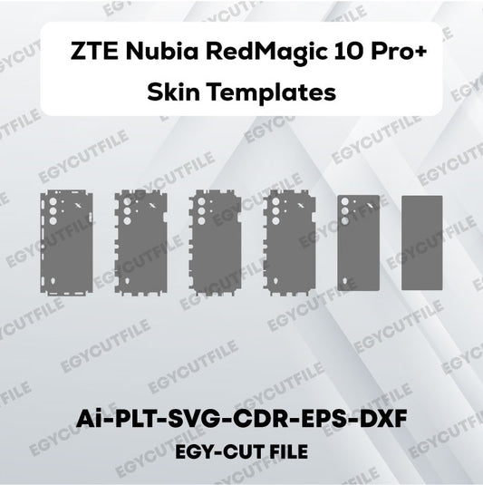 ZTE Nubia RedMagic 10s Pro+ Vector Skin Cut Files