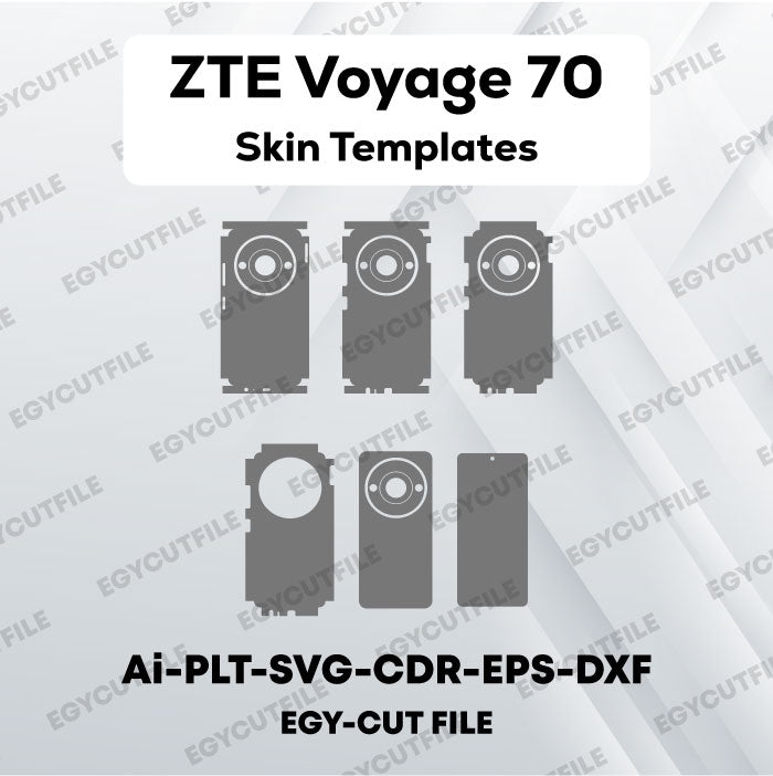 ZTE Voyage 70 Vector Skin Cut Files