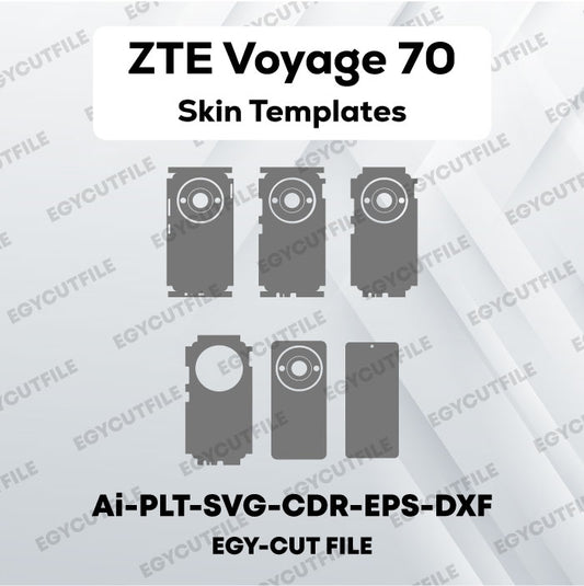 ZTE Voyage 70 Vector Skin Cut Files