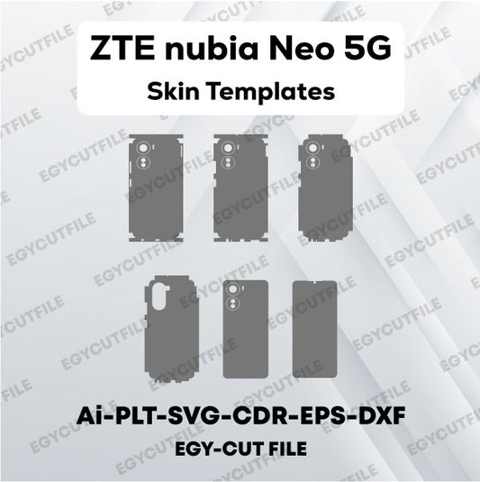 ZTE Nubia Neo 5G Vector Skin Cut Files