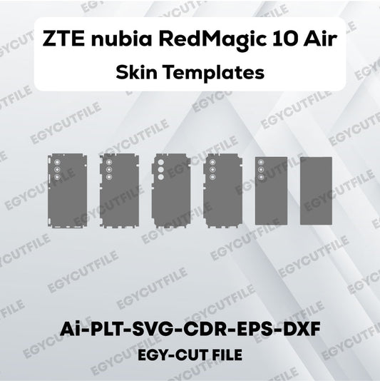 ZTE nubia RedMagic 10 Air Vector Skin Cut Files